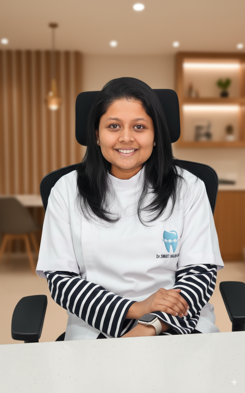 Dr. Swati Halwasiya - Orthodontist and Invisalign Provider at Smile Works, Lucknow